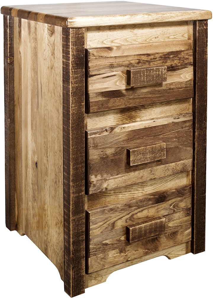 Homestead 3-Drawer Nightstand-2