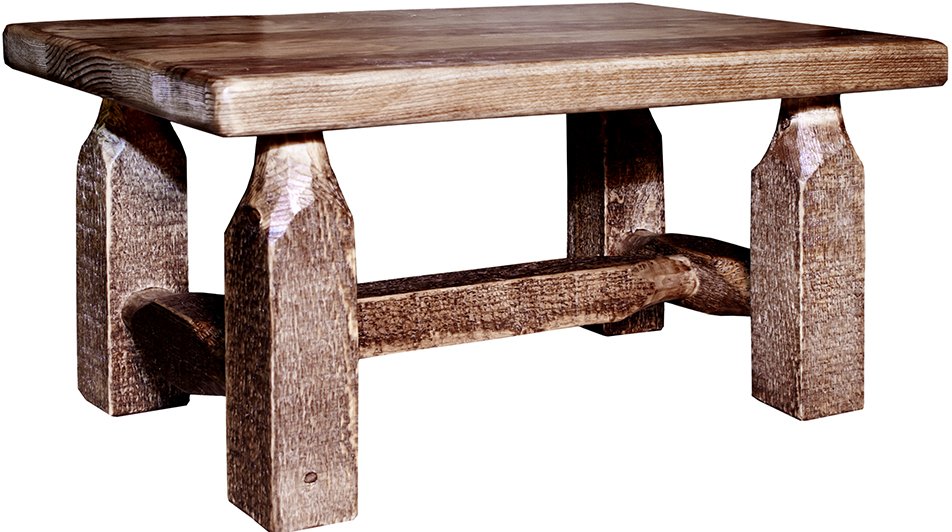 Rustic Brown Stool - Homestead-2