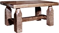 MWHCFSSL Rustic Brown Stool - Homestead-2