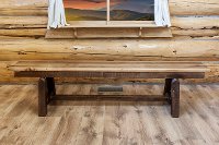 MWHCPSB6SL Plank Style Bench (6 Foot) - Homestead -2