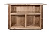 MWHCBWRSL Rustic Bar with Foot Rail - Homestead