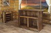 MWHCBWRSL Rustic Bar with Foot Rail - Homestead -3