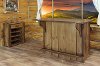 MWHCBWRSL Rustic Bar with Foot Rail - Homestead -4
