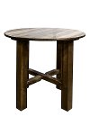 MWHCBTSL Rustic Dark Brown Pub Table - Homestead -1