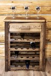 MWHCWRSL Rustic Wine Cabinet - Homestead