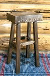 MWHCBNHLSL Half Log Bar Stool - Homestead