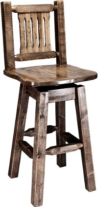 MWHCBSWSNRSL Swivel Bar Stool - Homestead -2