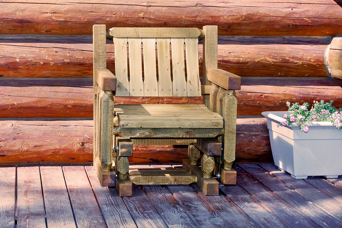 Homestead Outdoor Single Seat Glider-2