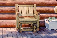 MWHCSSGNRSL Outdoor Single Seat Glider - Homestead -2