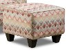 Loxley Southwest Upholstered Casual Accent Ottoman-3