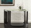 Crackle Glass Top Sofa Table - Croften