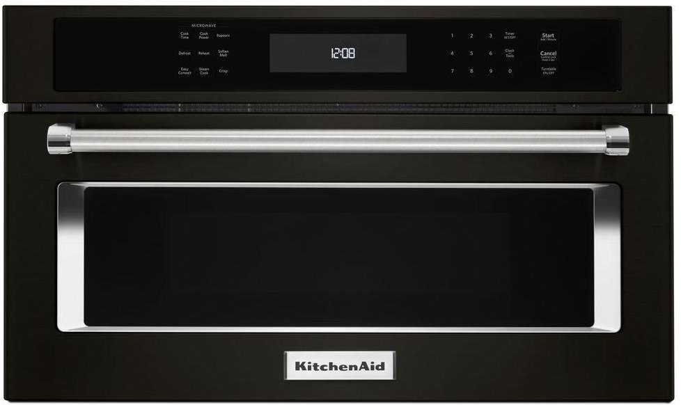 KMBP100EBS KitchenAid Built-in Microwave - 1.4 cu. ft. Black Stainless Steel-1
