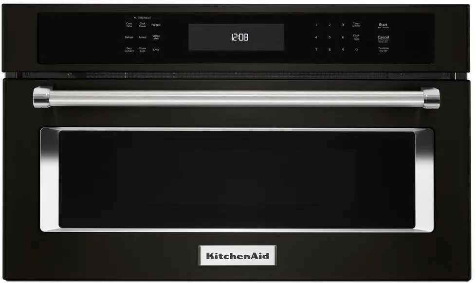 KMBP100EBS KitchenAid Built-in Microwave - 1.4 cu. ft. Black Stainless Steel-1