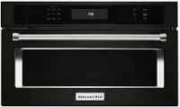 KMBP100EBS KitchenAid Built-in Microwave - 1.4 cu. ft. Black Stainless Steel