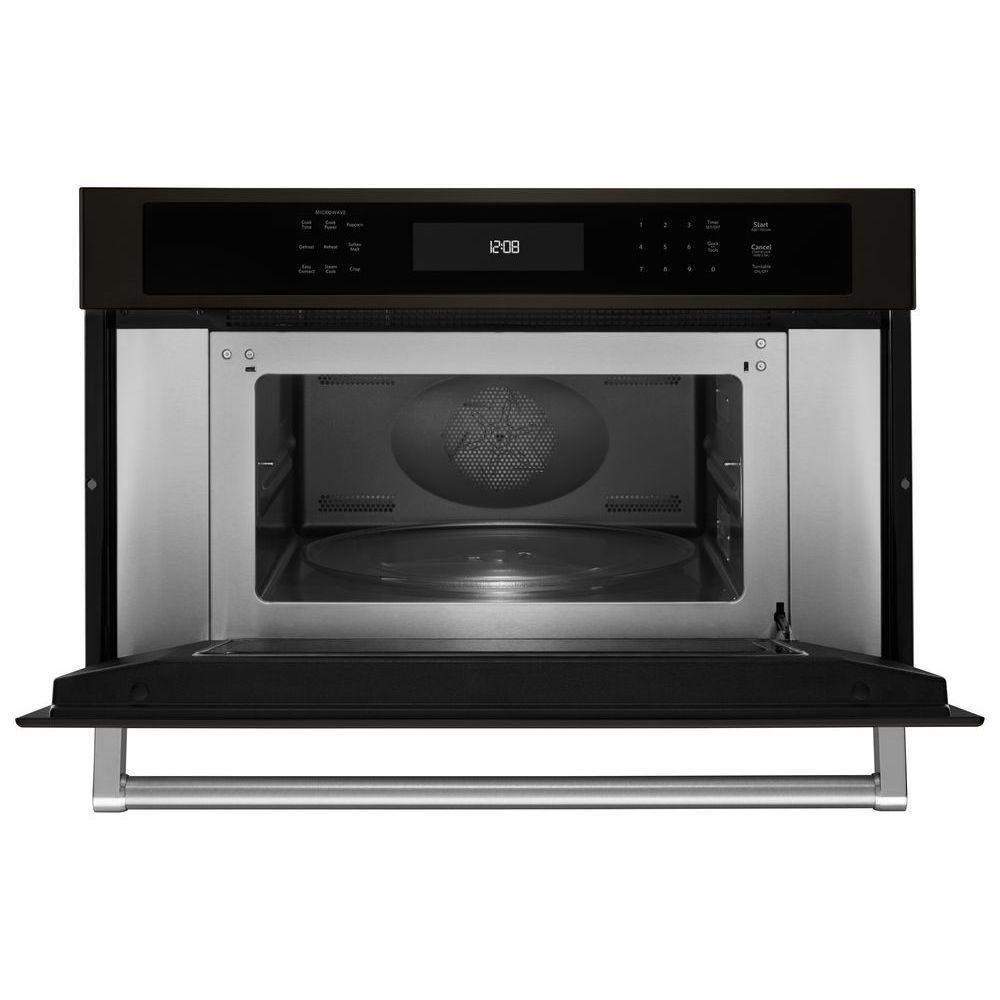 KMBP100EBS KitchenAid Built-in Microwave - 1.4 cu. ft. Black Stainless Steel-2