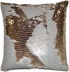 Ivory 20 Inch Mermaid Throw Pillow