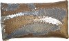 Gold 14x24 Inch Mermaid Throw Pillow