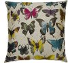Multi-Color Paila-Orchid Throw Pillow