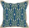 Clearance Blue and Green Surf Marine Throw Pillow
