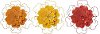 Assorted Flower Wall Decor