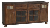 72 Inch Birch Brown TV Stand - Santa Fe