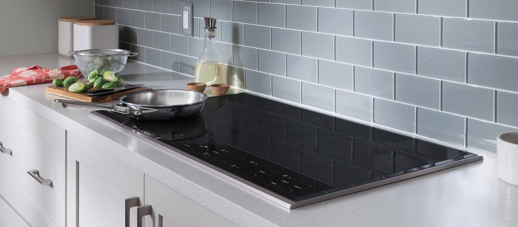 CE365T/S Wolf 36 Inch Transitional Electric Cooktop - Stainless Steel-2