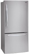 LDCS24223S LG Wide Bottom Freezer Refrigerator - 33 Inch Stainless Steel-2