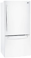 LDCS24223W LG 24.1 cu. ft. Bottom Freezer Refrigerator - 33 Inch White
