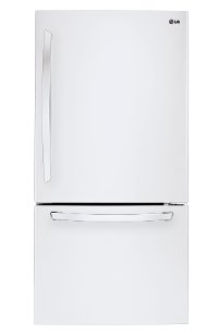LDCS24223W LG 24.1 cu. ft. Bottom Freezer Refrigerator - 33 Inch White-2