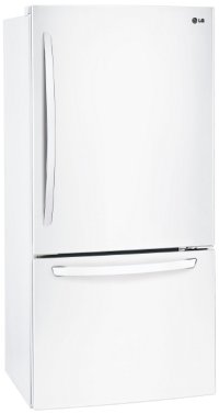 LDCS24223W LG 33 Inch Bottom Freezer - White