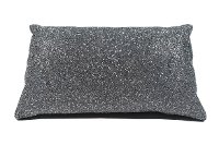 Silver Diamond Throw Pillow