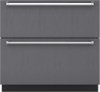 ID-36C Sub-Zero Designer Refrigerator/Freezer Combination Drawer - 36 Inch, Panel Ready