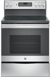 JB655SKSS GE 30 Inch Electric Range with Self-clean - 5.3 cu. ft. Stainless Steel