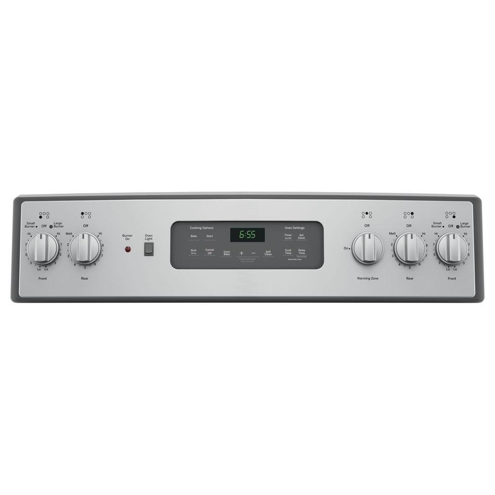 JB655SKSS GE 30 Inch Electric Range with Self-clean - 5.3 cu. ft. Stainless Steel-2