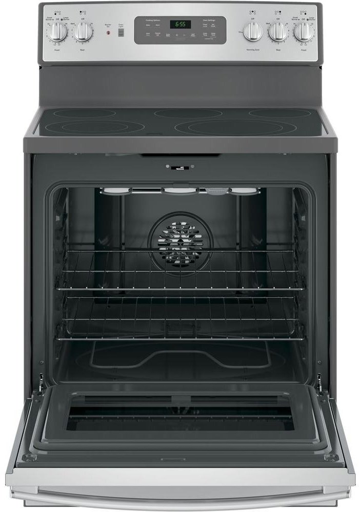 JB655SKSS GE 30 Inch Electric Range with Self-clean - 5.3 cu. ft. Stainless Steel-4