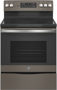 JB655EKES GE Electric Range with Fifth Element Warming Zone - 5.3 cu. ft. Slate
