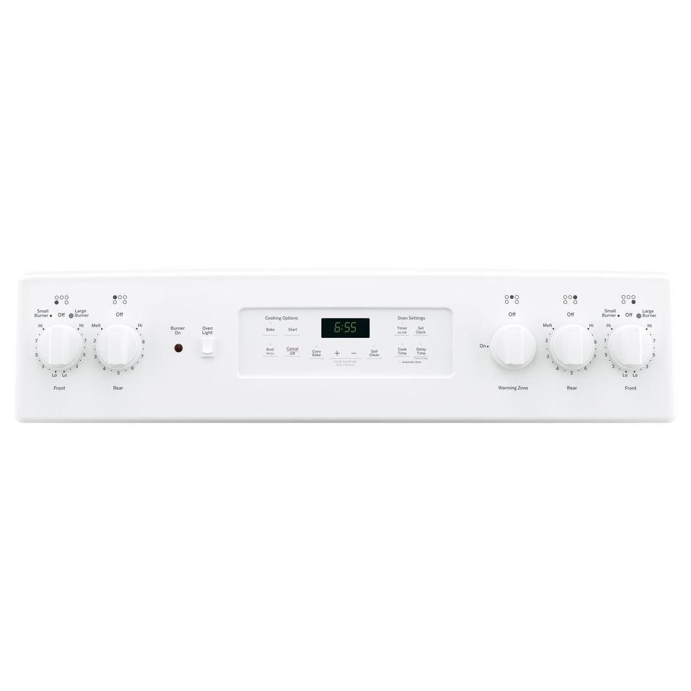 JB655DKWW GE Electric Slide-in Range - 5.3 cu. ft. White-3