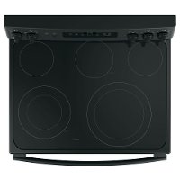 JB655DKBB GE 30 Inch Electric Convection Range - 5.3 cu. ft. Black-2