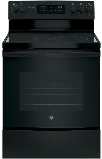 JB655DKBB GE 30 Inch Electric Slide-in Range - Black