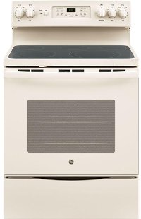 JB655DKCC GE Electric Range - 5.3 cu. ft. Biscuit