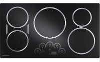 ZHU36RDJBB Monogram 36 Inch Induction Cooktop - Black