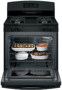 JGBS60DEKBB GE Gas Range - 4.8 cu. ft. Black-4