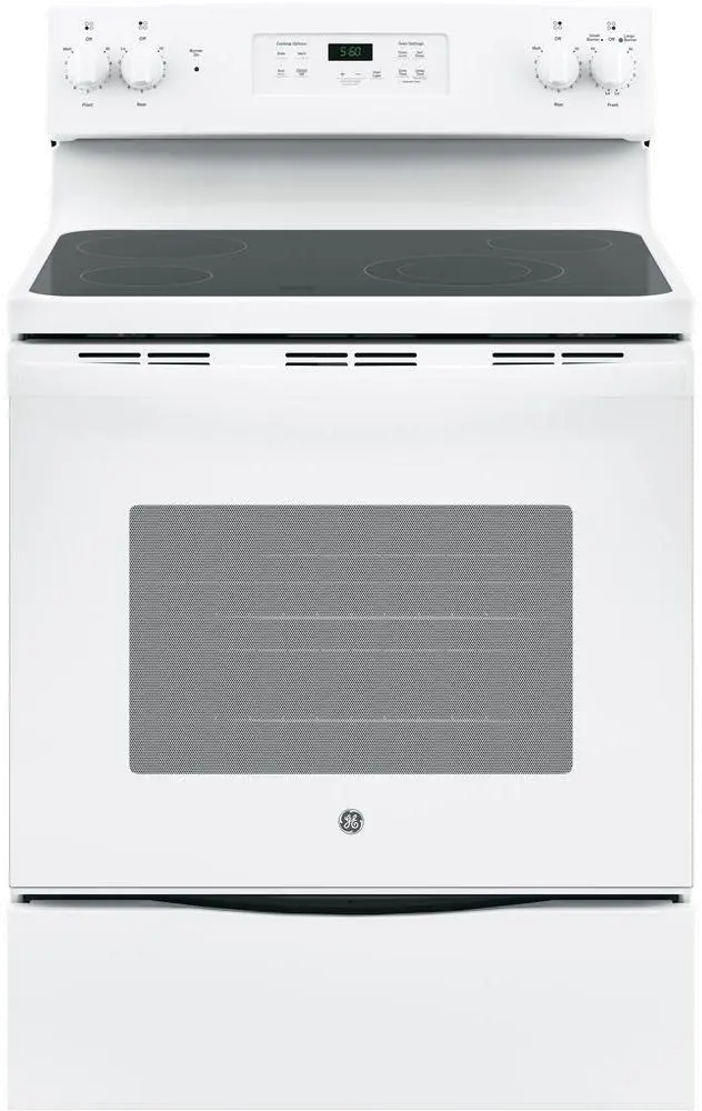 JBS60DKWW GE 5.3 cu. ft. Freestanding Electric Range - White-1