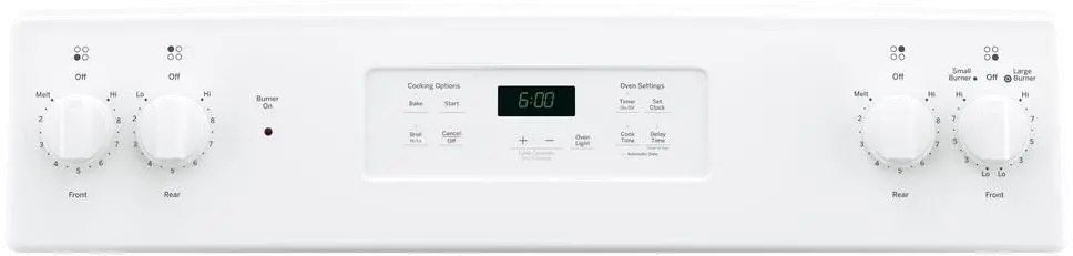 JBS60DKWW GE 5.3 cu. ft. Freestanding Electric Range - White-2
