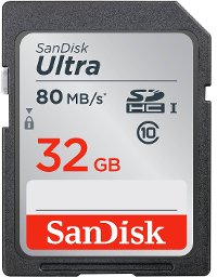 SDSDUNC-032G0AN6IN SanDisk 32GB SDHC Ultra Memory Card