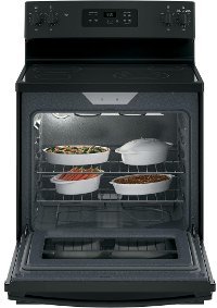 JBS60DKBB GE 30 Inch Electric Range - 5.3 cu. ft. Black-2