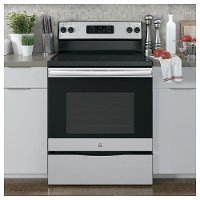 JBS60RKSS GE 30 Inch 5.3 cu. ft. Electric Slide-in Range - Stainless Steel-5