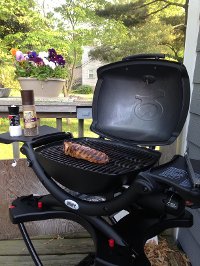 51010001 Weber Q 1200 Liquid Propane Portable Grill Black-2