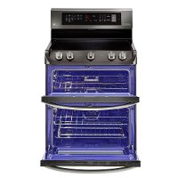 LDE4415BD LG Double Oven Electric Range - 7.3 cu. ft. Black Stainless Steel-3