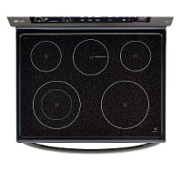 LRE3061BD LG 6.3 cu. ft. Electric Range with EasyClean - Black Stainless Steel -3